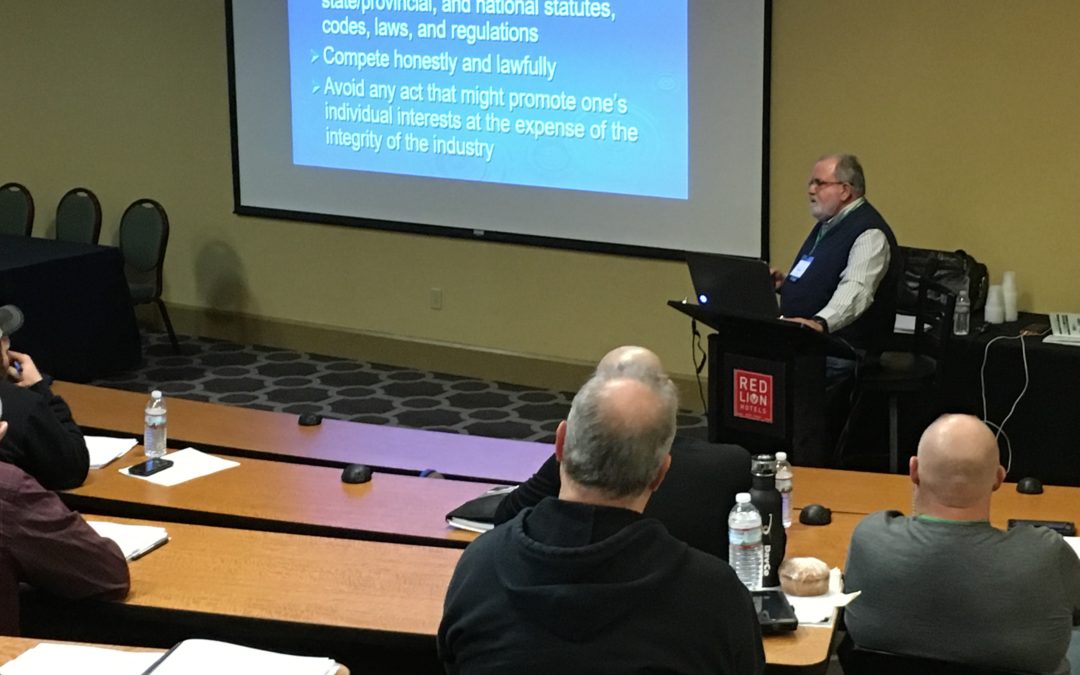 Planned Inspector Training for 2021